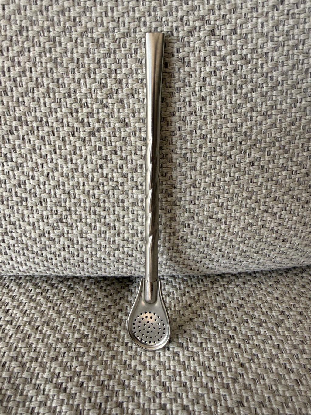 Bombilla cincelada acero inox. (D2)