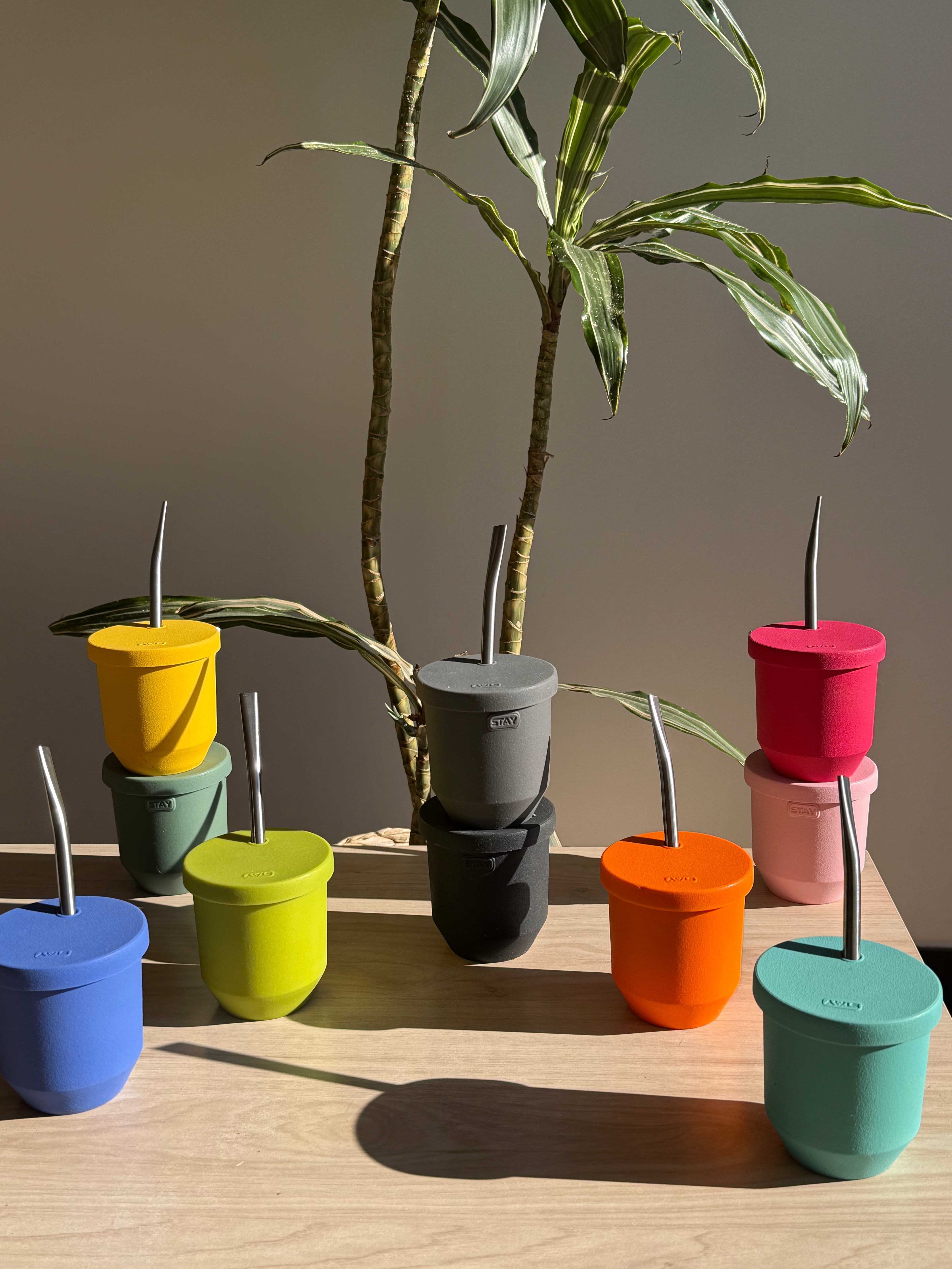 Stay con tapa y bombilla