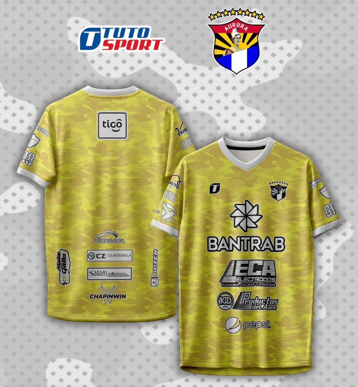 Camisolas oficiales Aurora 2026