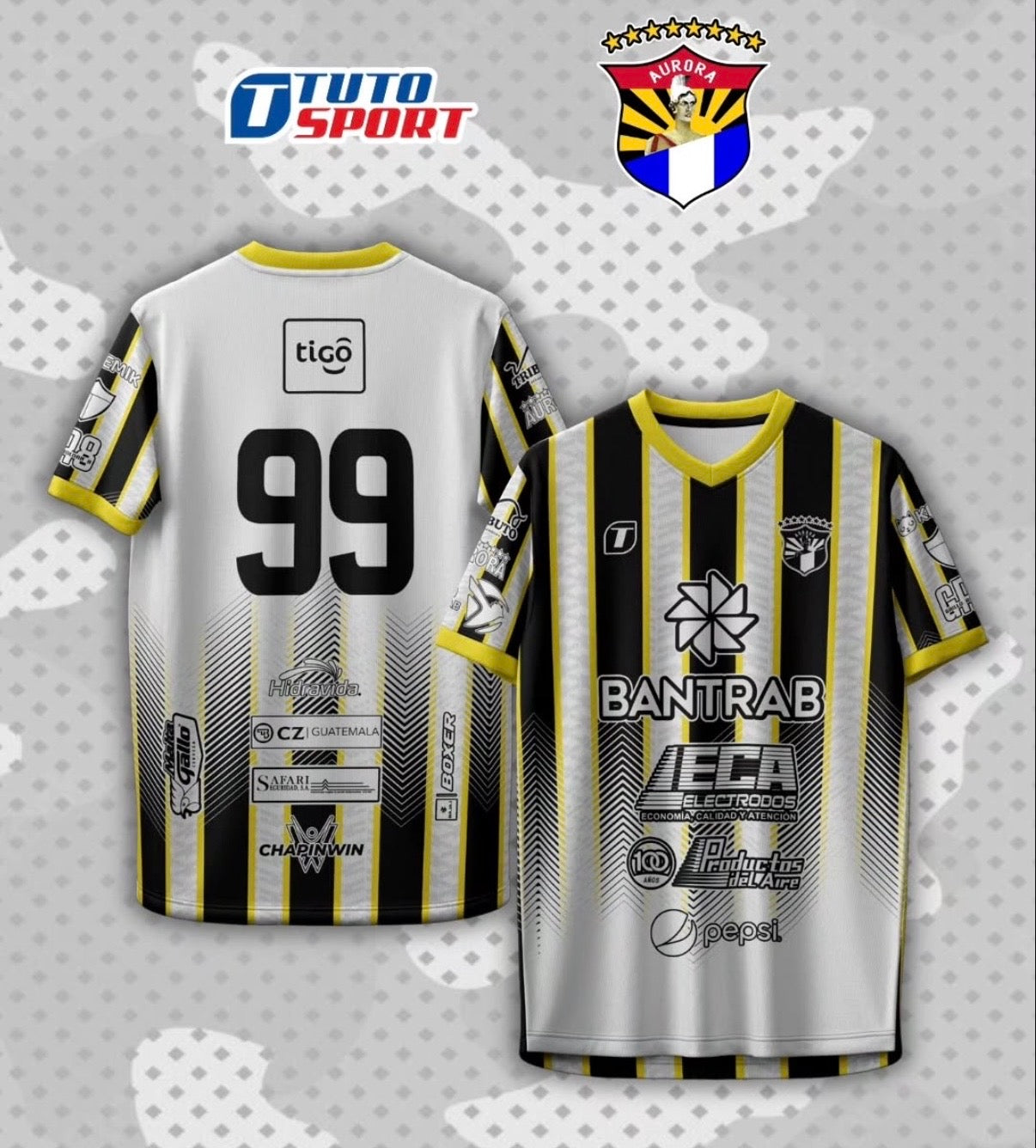 Camisolas oficiales Aurora 2026