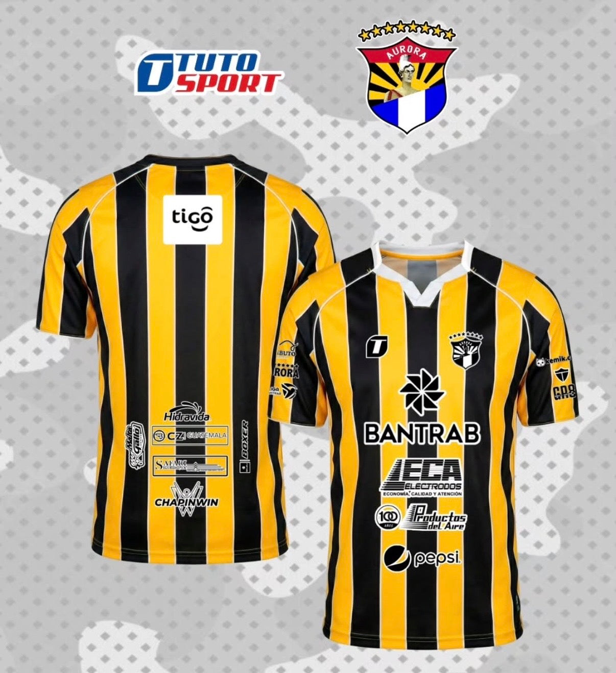 Camisolas oficiales Aurora 2026