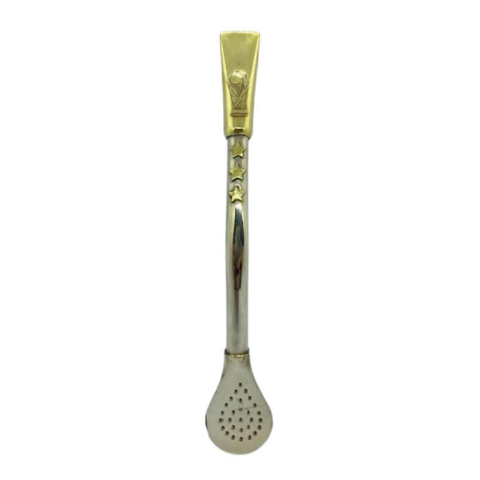 Bombillon macizo de alpaca MESSI (D7)