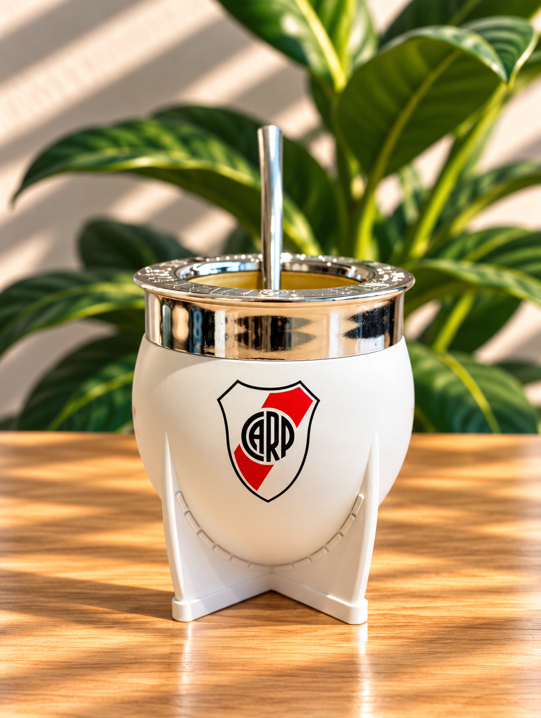 Imperial RIVER blanco/plateado Mate Pampa