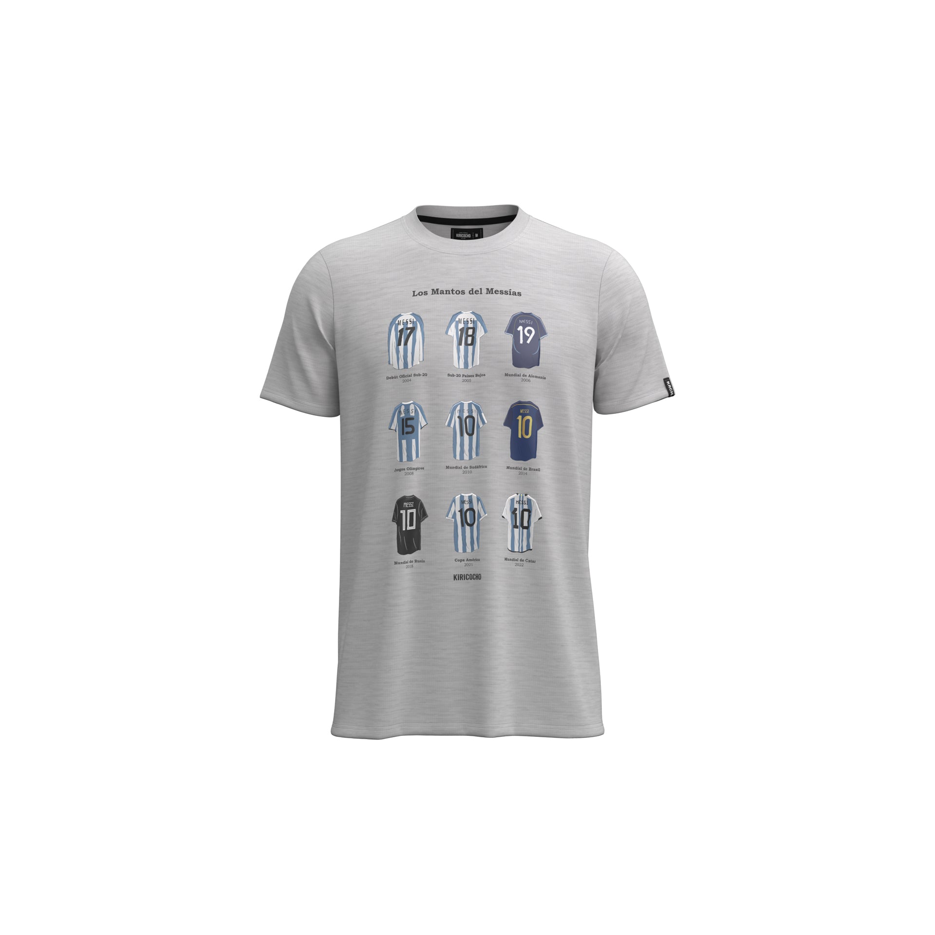 T-Shirt Mantos de Messias AFA