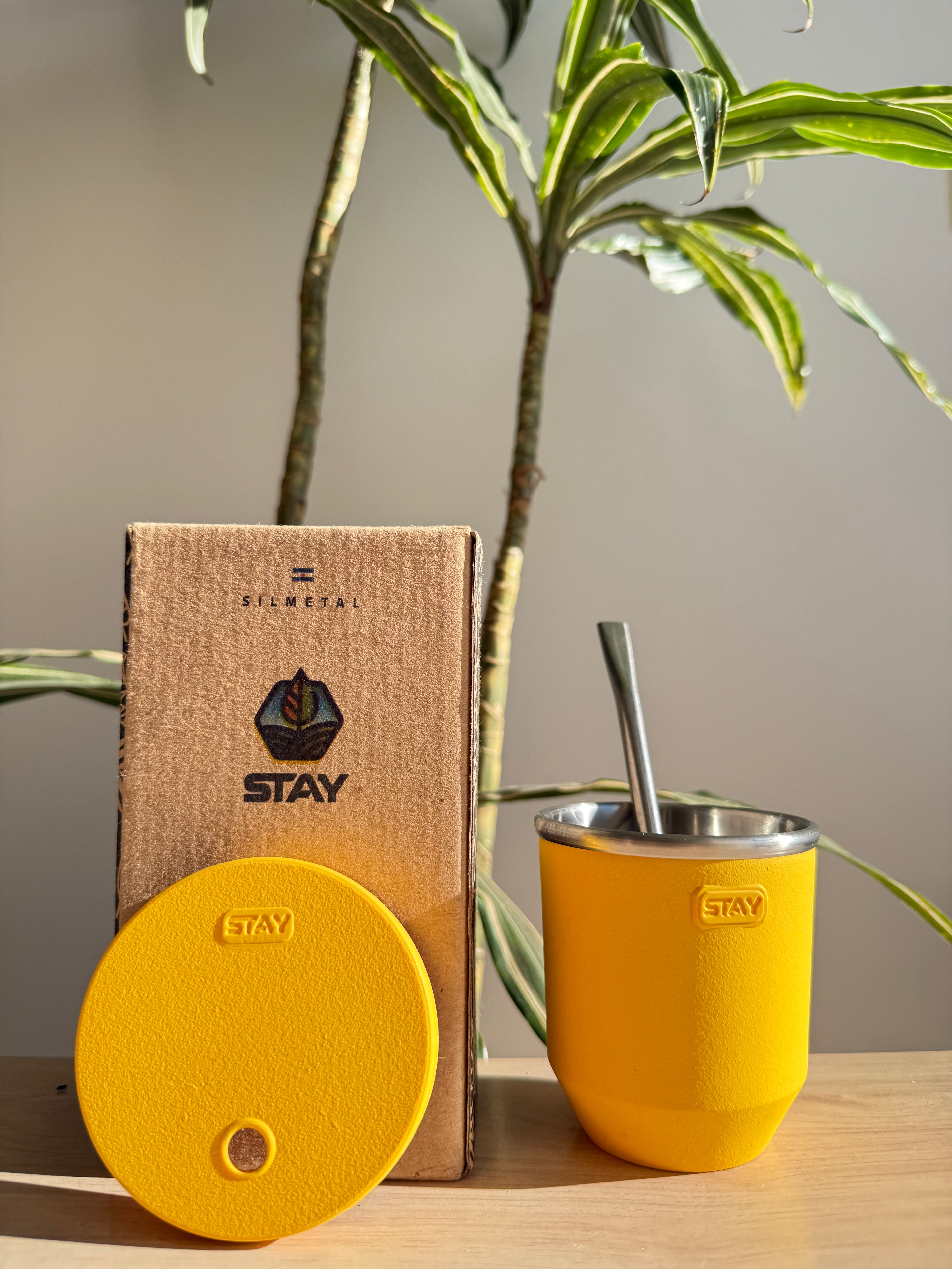 Stay con tapa y bombilla