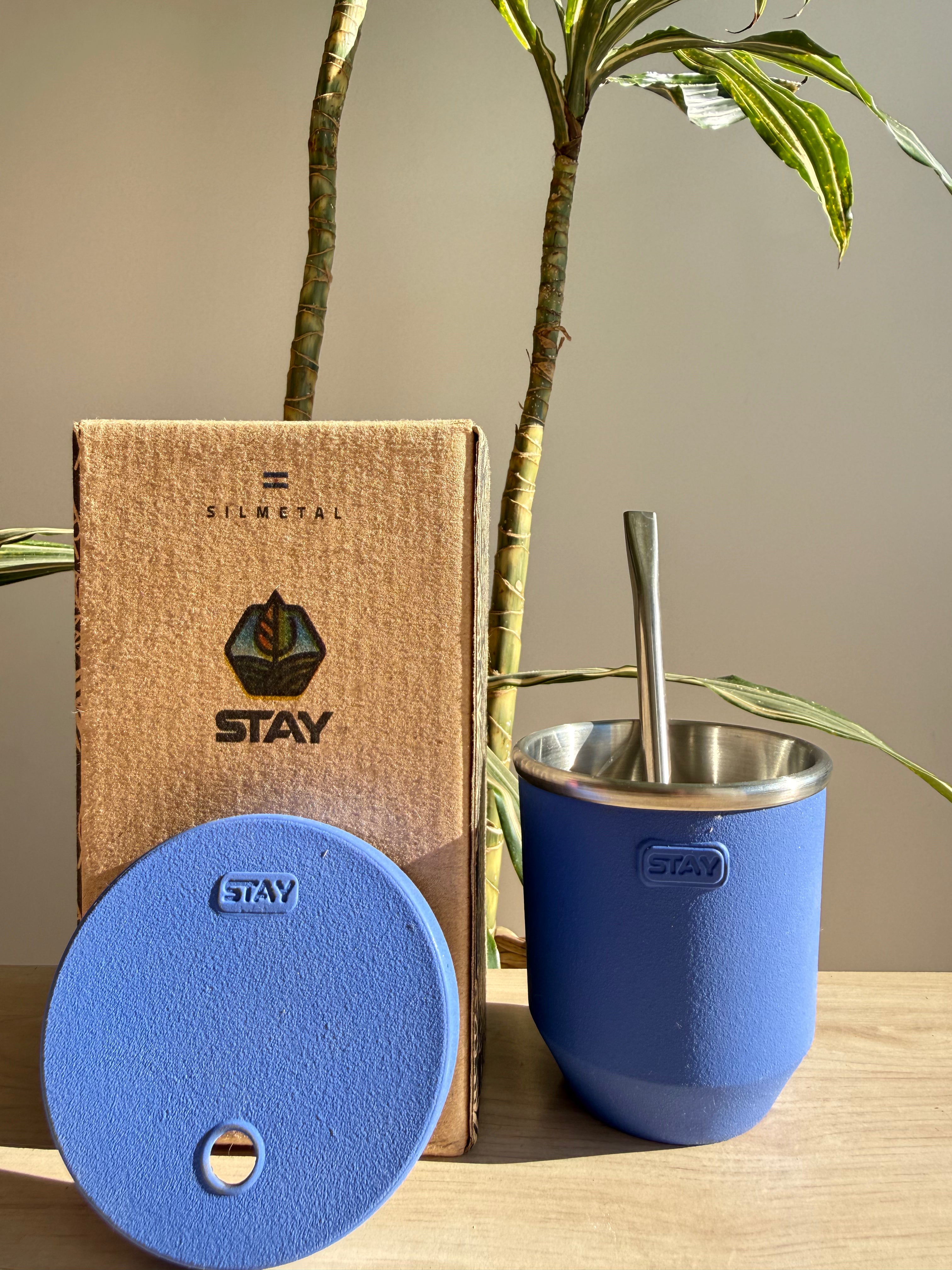 Stay con tapa y bombilla