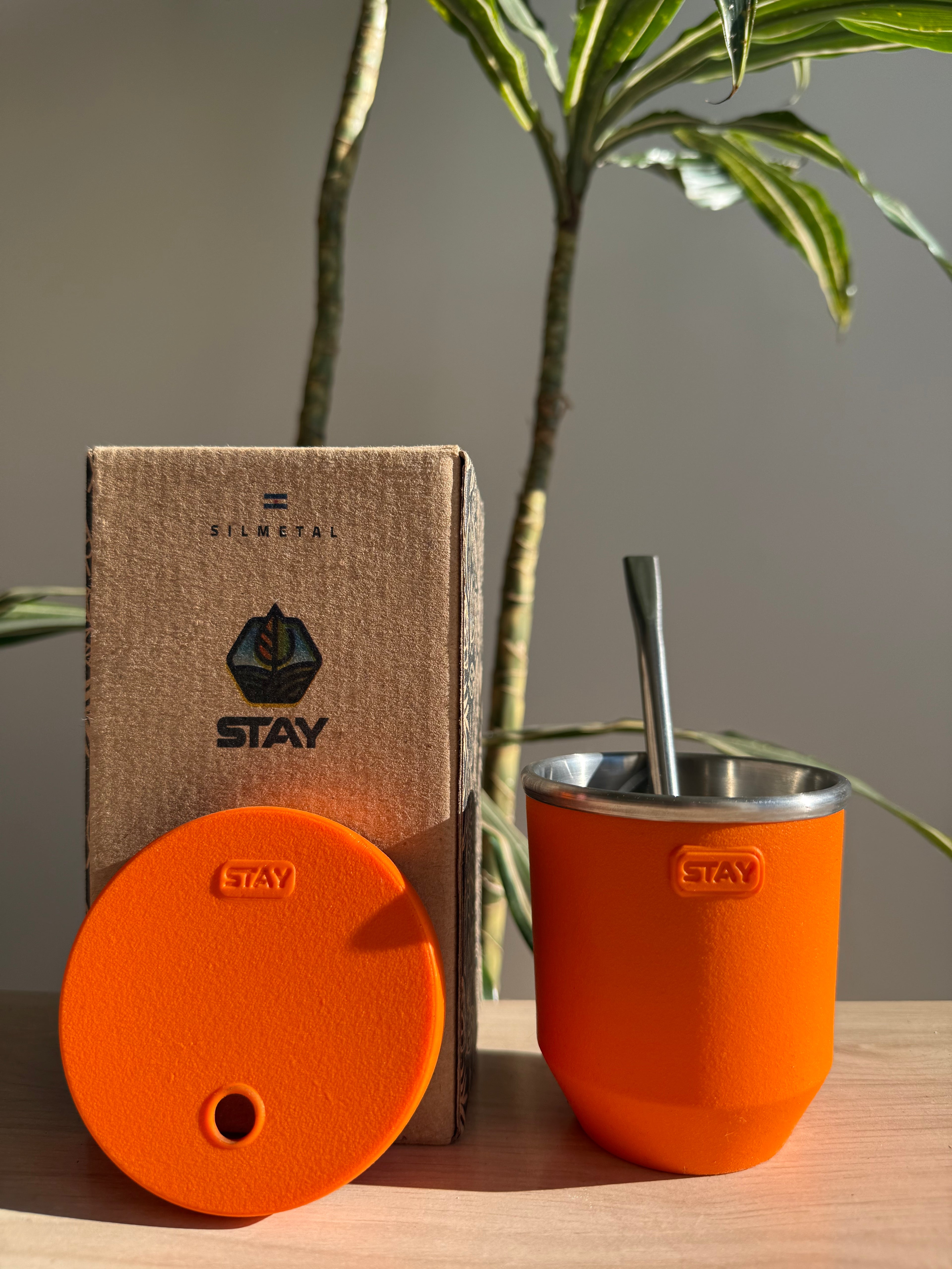 Stay con tapa y bombilla