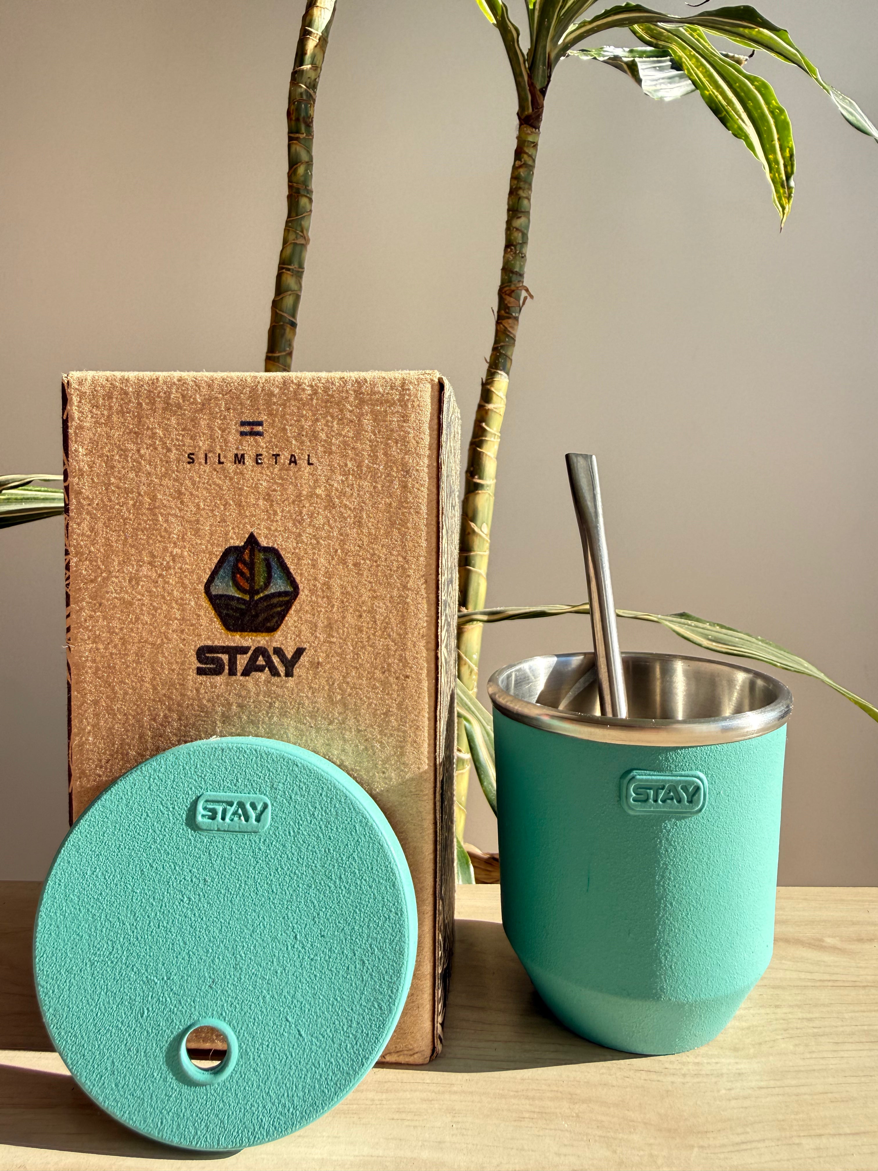 Stay con tapa y bombilla