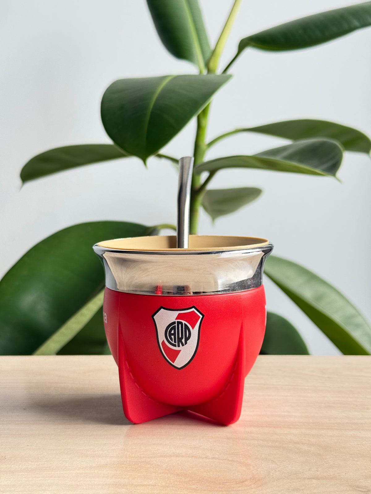 Camionero RIVER rojo (bombilla gratis)